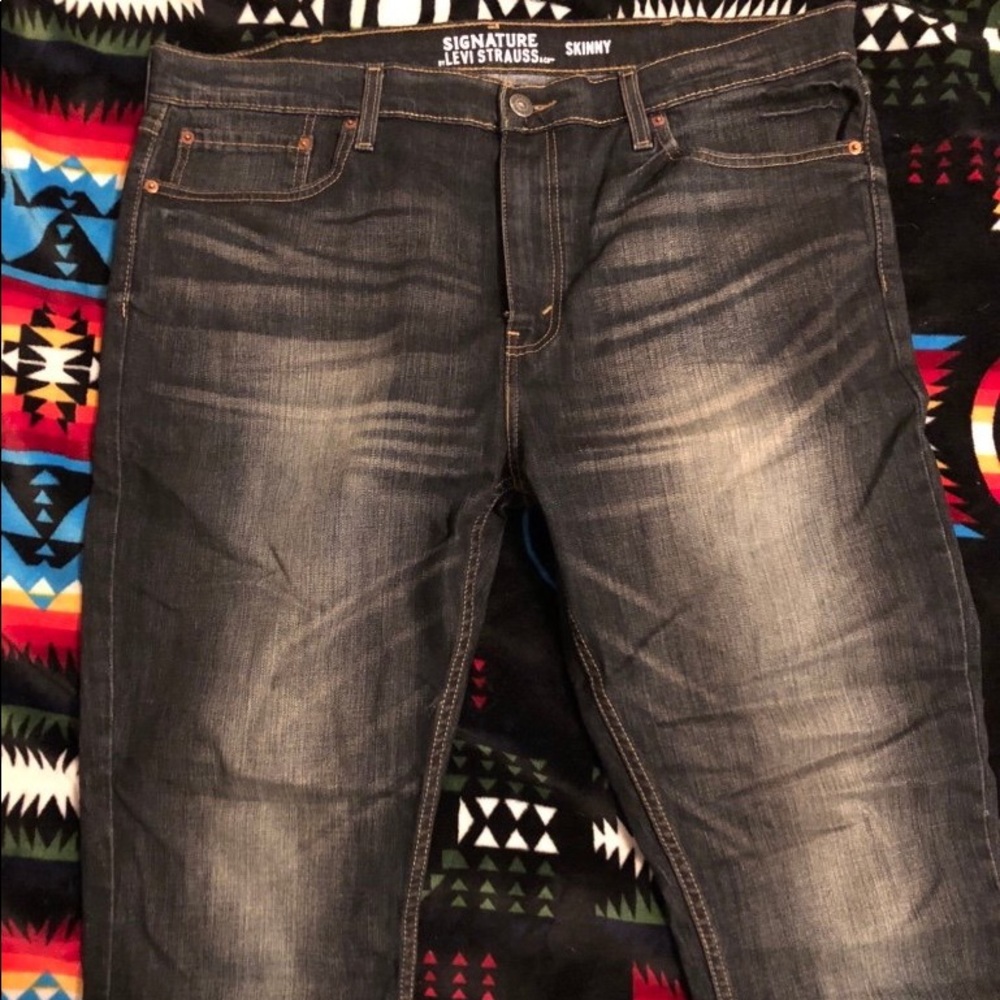 Levis signature skinny jeans